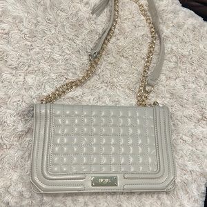 BCBG cream bag